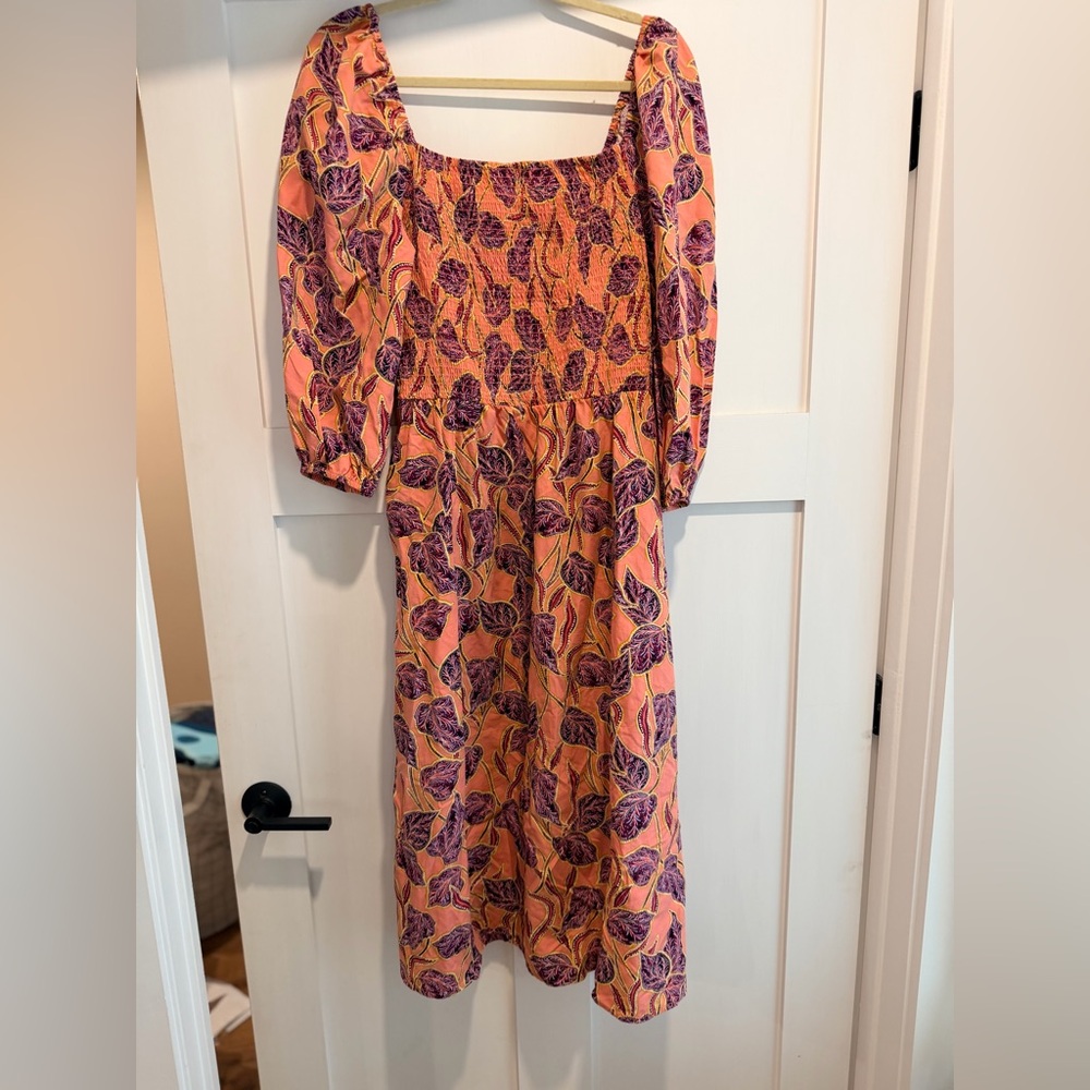 Time and Tru Pink and Purple Long Sleeve Dress